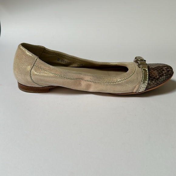 AGL Animal Print Ballet Flats - Picture 4 of 12